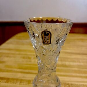 Crystal bud vase